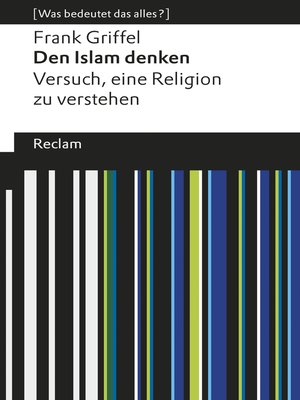 cover image of Den Islam denken